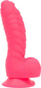 Addiction 100% Silicone Tom 7 Hot Pink "